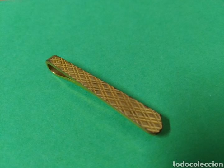 Antig&uuml;edades: PASADOR DE CORBATA DORADO - Foto 1