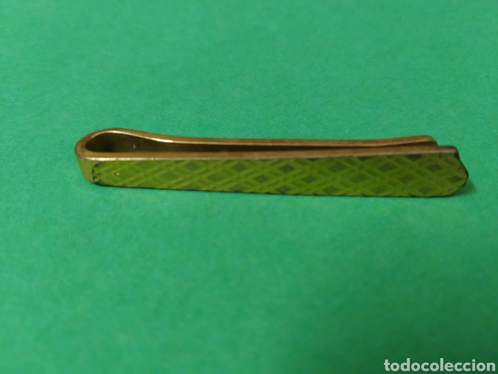 Antig&uuml;edades: PASADOR DE CORBATA DORADO - Foto 2