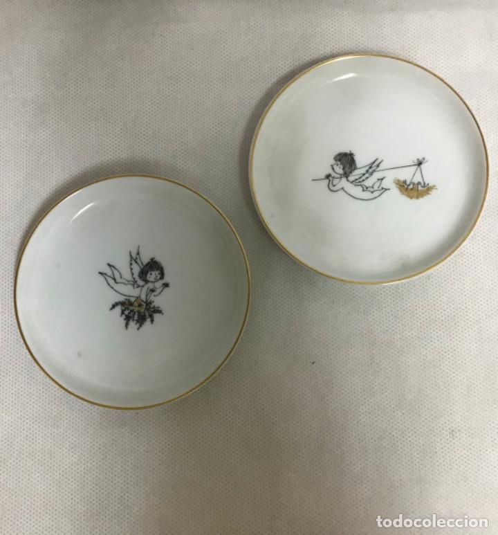 Antig&uuml;edades: ROSENTHAL, PLATITOS PORCELANA - Foto 1