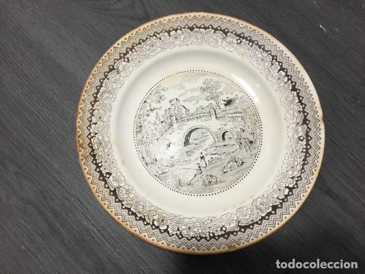 Antig&uuml;edades: PLATO DECORADO DE SEGOVIA - Foto 1