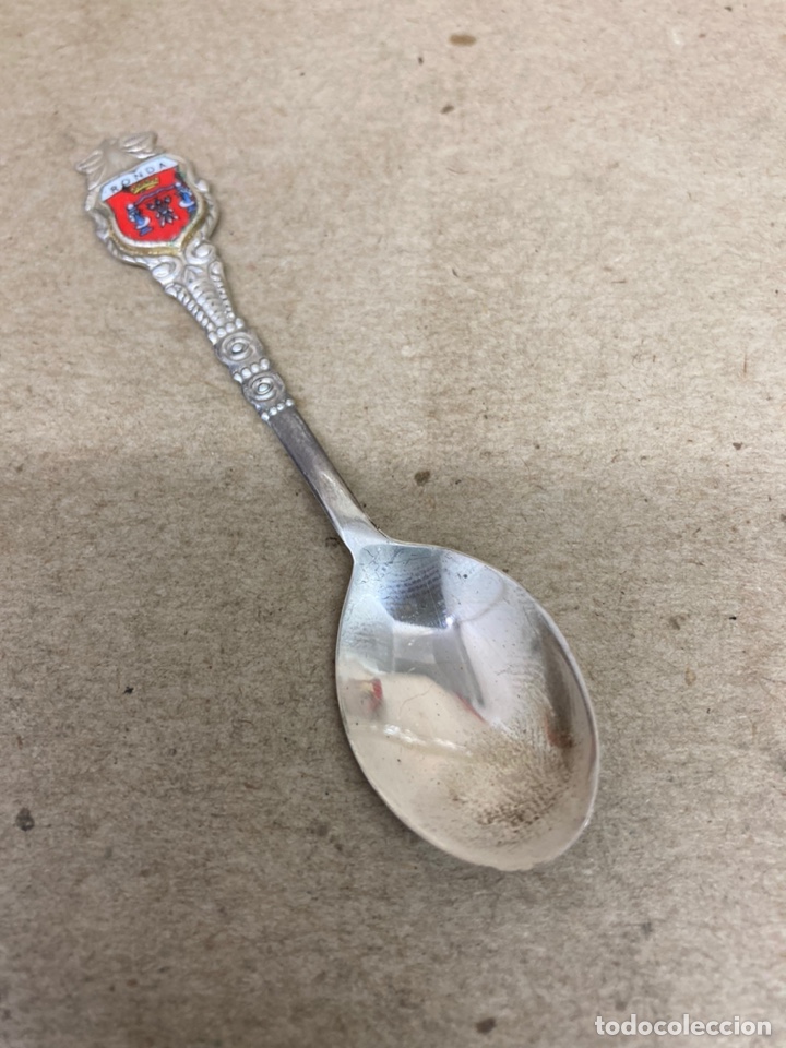 Antig&uuml;edades: Cuchara de plata Ronda - Foto 1
