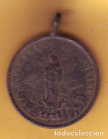 Antig&uuml;edades: MEDALLA FECHADA 1854 - Foto 1