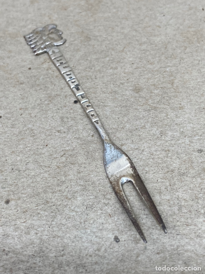 Antig&uuml;edades: Tenedor de plata - Foto 1