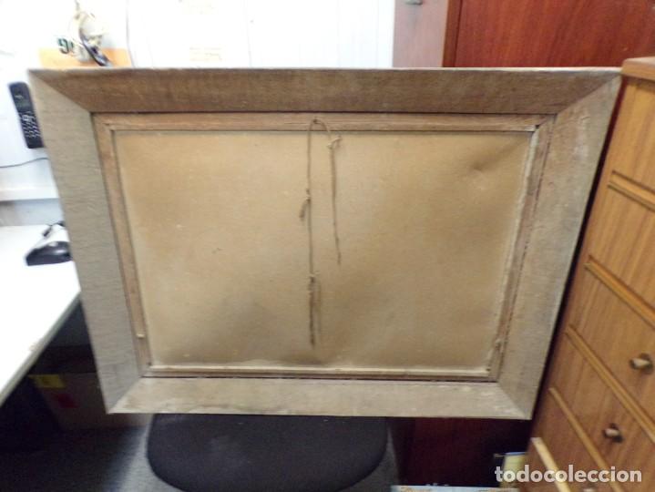 Antig&uuml;edades: ESTAMOS LIQUIDANDO. antiguo marco de madera con lamina bodegon - Foto 7
