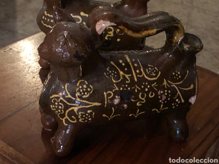 Antig&uuml;edades: PAREJA DE BOTIJOS RECUERDO DE PRIEGO - Foto 2