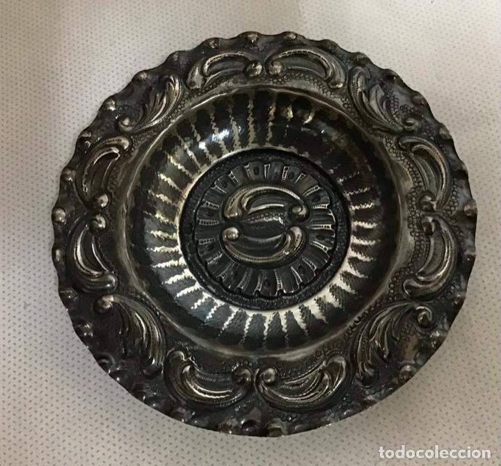 Antig&uuml;edades: PLATITO DE PLATA DE LEY - Foto 1