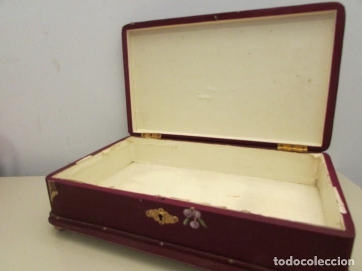 Antig&uuml;edades: CAJA ISABELINA S.XIX - Foto 10
