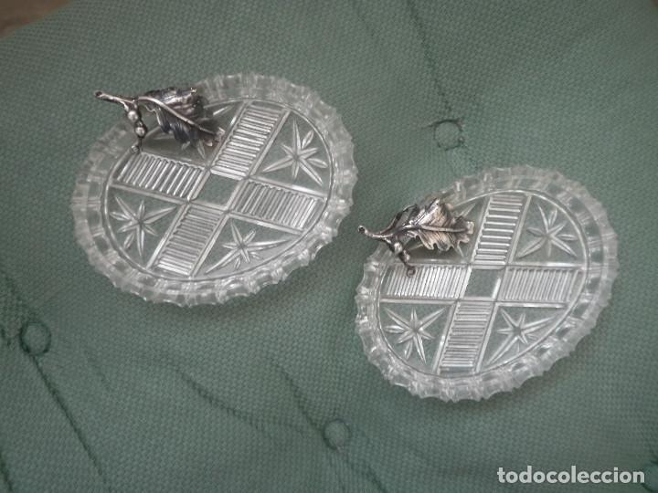Antig&uuml;edades: Bandejitas de cristal - Foto 3