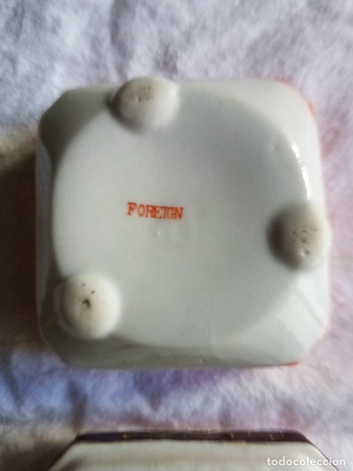 Antig&uuml;edades: Caja cer&aacute;mica estilo oriental - Foto 4