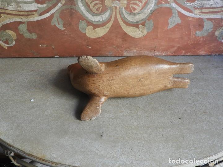 Antig&uuml;edades: MORSA DE MADERA SUPERDECORATIVA - Foto 6