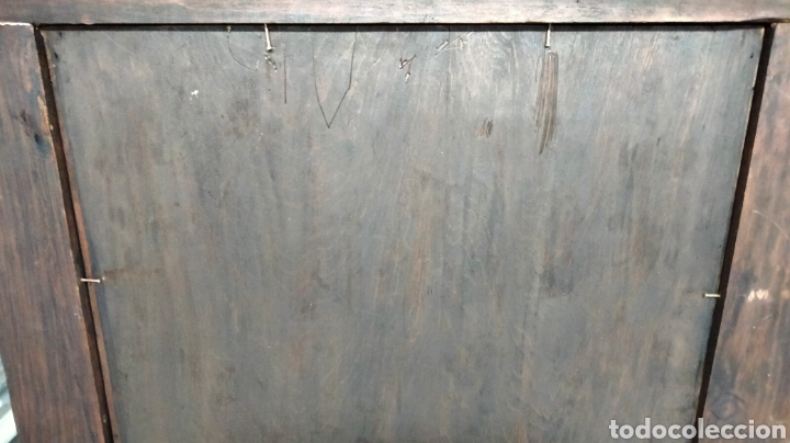Antig&uuml;edades: PRECIOSO MARCO CON TALLA DE MADERA - Foto 4