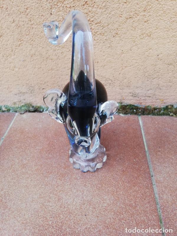 Antig&uuml;edades: Elefante de cristal. - Foto 3