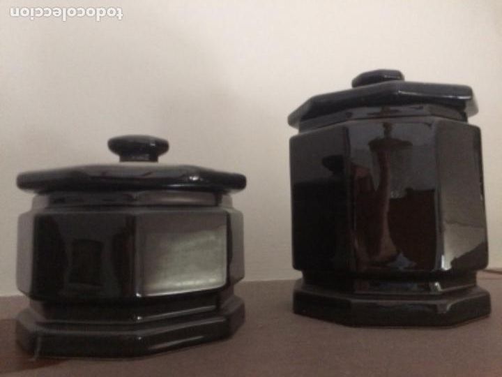Antig&uuml;edades: Pareja de botes de decoraci&oacute;n - Foto 1