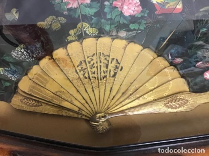 Antig&uuml;edades: ANTIGUO ABANICO DE SEDA - Foto 5