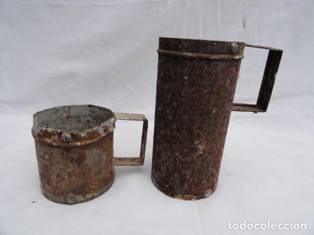Antig&uuml;edades: 2 PEQUE&Ntilde;AS MEDIDAS DE LAT&Oacute;N. - Foto 1