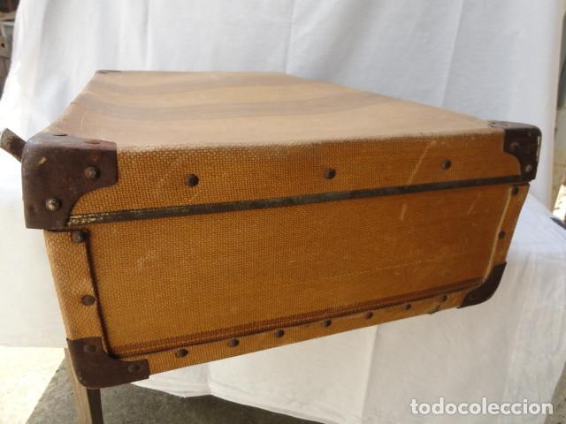 Antig&uuml;edades: MALETA ANTIGUA. - Foto 6