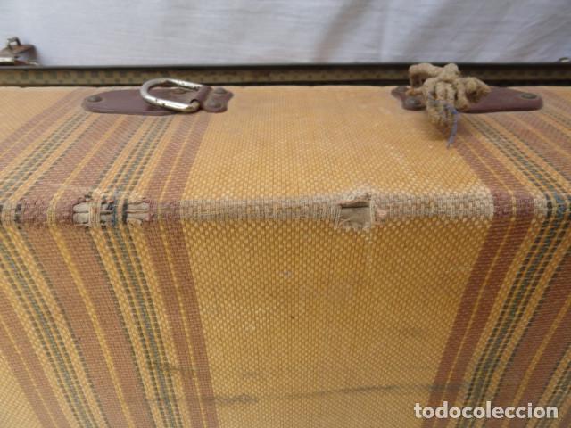 Antig&uuml;edades: MALETA ANTIGUA. - Foto 8