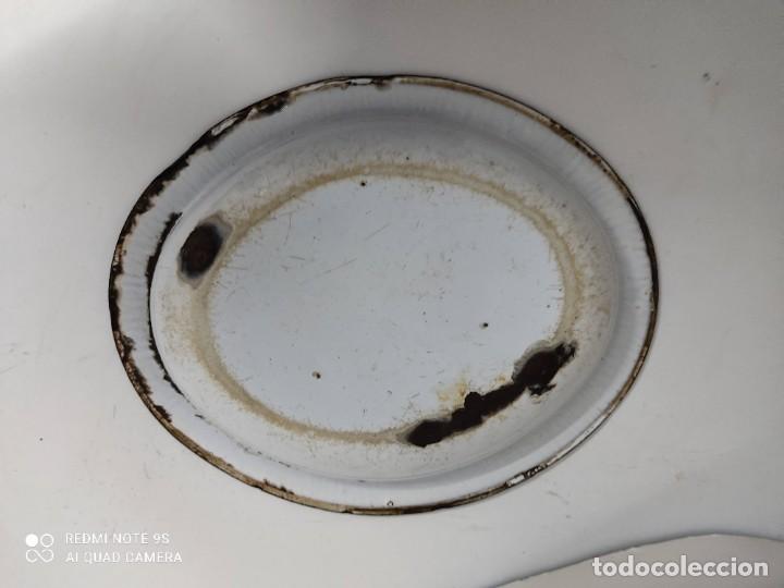 Antig&uuml;edades: FUENTE DE CHAPA ESMALTADA - Foto 3
