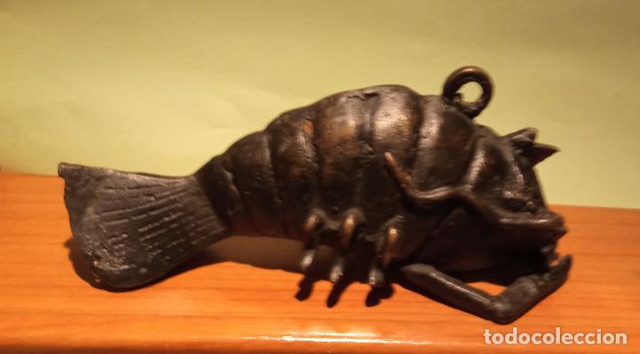 Antig&uuml;edades: Crust&aacute;ceo en bronce