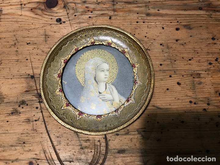 Antig&uuml;edades: Virgen marco dorado. Diferente - Foto 2