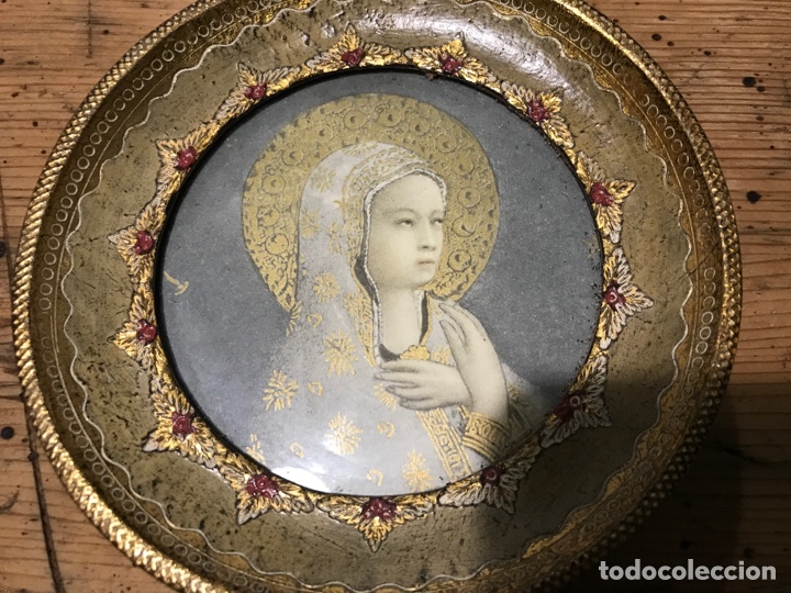 Antig&uuml;edades: Virgen marco dorado. Diferente - Foto 4