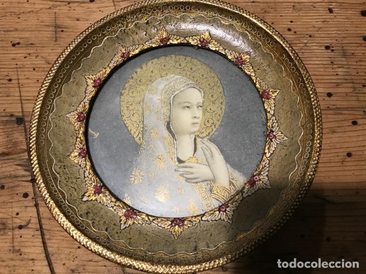 Antig&uuml;edades: Virgen marco dorado. Diferente - Foto 5