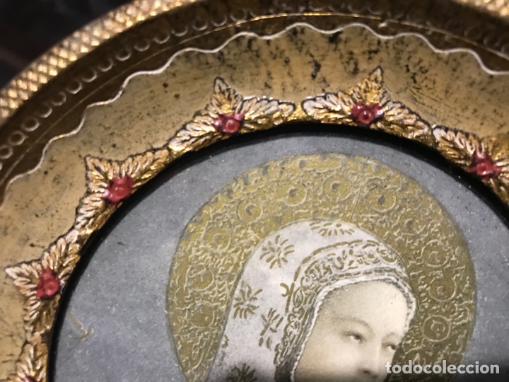 Antig&uuml;edades: Virgen marco dorado. Diferente - Foto 14