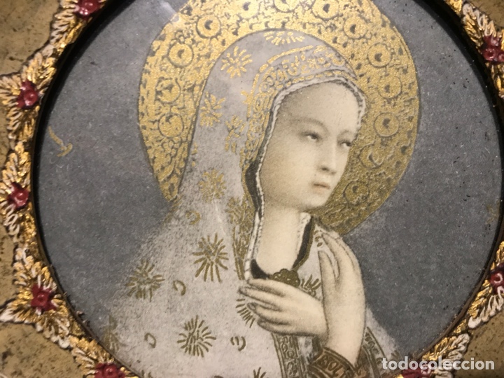 Antig&uuml;edades: Virgen marco dorado. Diferente - Foto 15