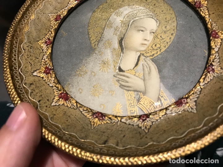 Antig&uuml;edades: Virgen marco dorado. Diferente - Foto 16