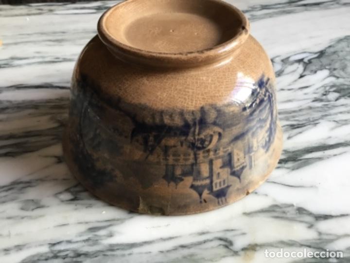Antig&uuml;edades: Cuenco de loza antiquisimo - Foto 3