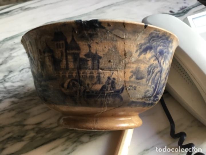 Antig&uuml;edades: Cuenco de loza antiquisimo - Foto 5