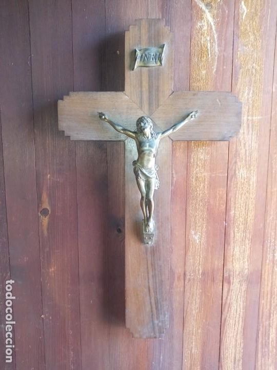Antig&uuml;edades: CRUCIFIJO . - Foto 2