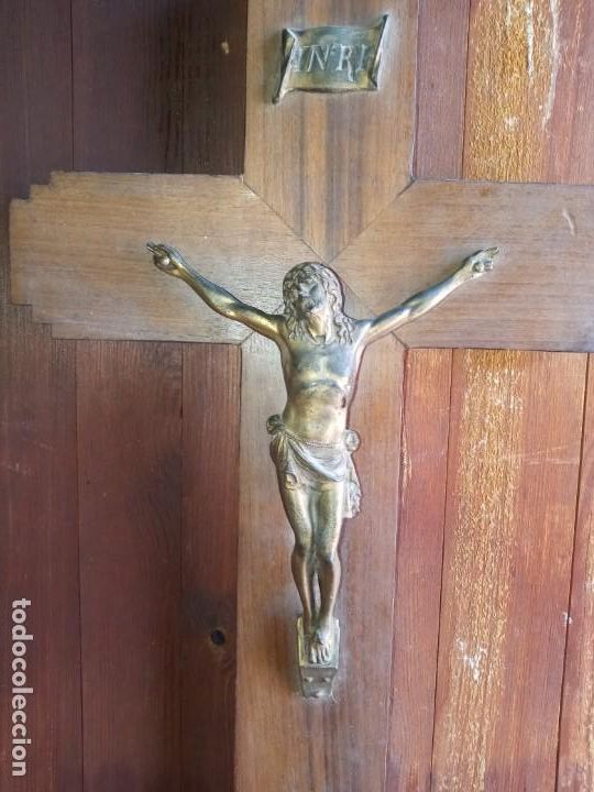 Antig&uuml;edades: CRUCIFIJO . - Foto 4