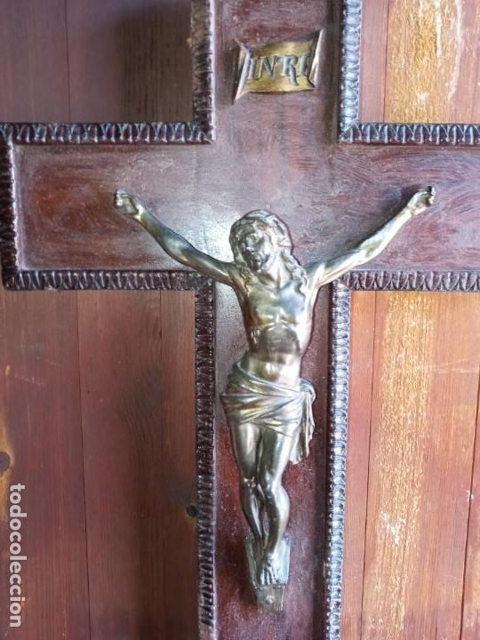 Antig&uuml;edades: CRUCIFIJO . - Foto 4