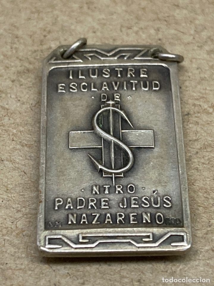 Antig&uuml;edades: Medalla de plata religiosa - Foto 2