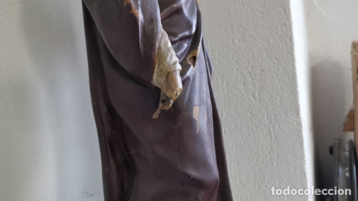 Antig&uuml;edades: FIGURA Sagrado corazon - Foto 8