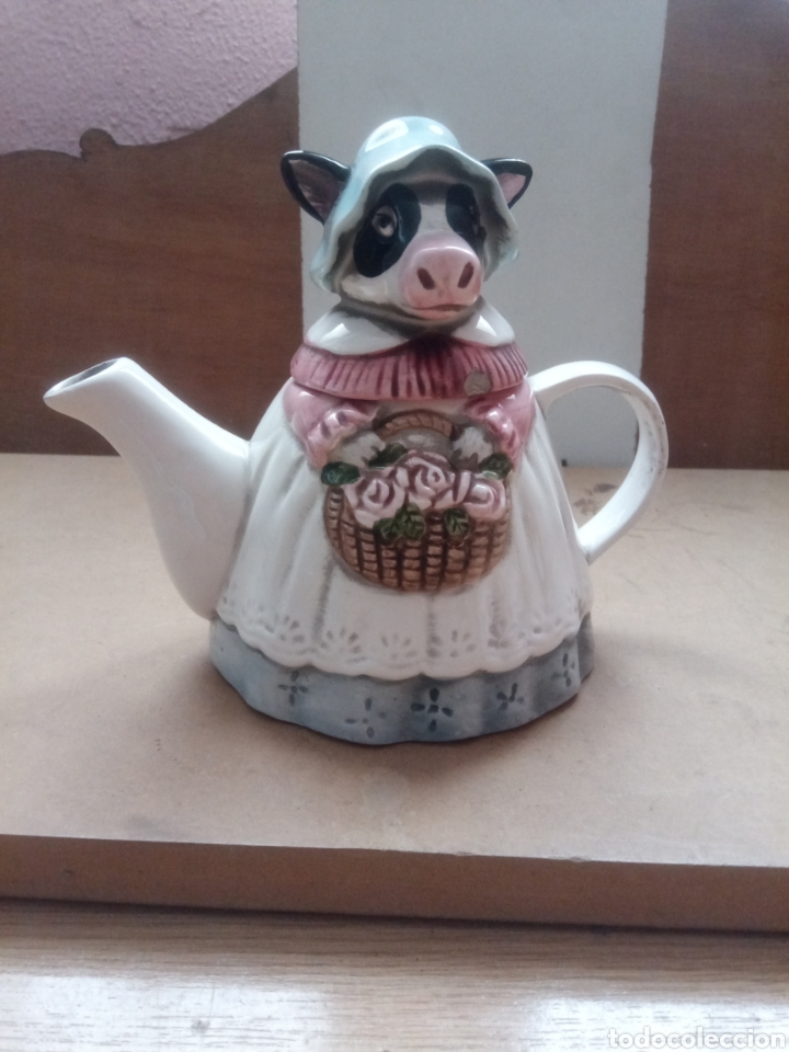 Antiques: Tetera antiguo