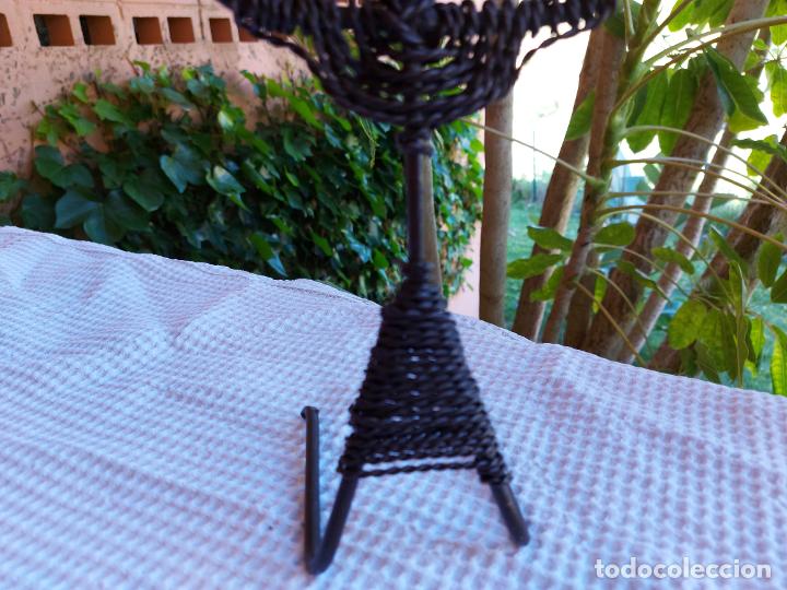 Antig&uuml;edades: LOTE 2 CANDELABROS ARTESANAL - Foto 6