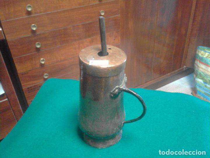 Antig&uuml;edades: ANTIGUA CHOCOLATERA DE COBRE - Foto 1
