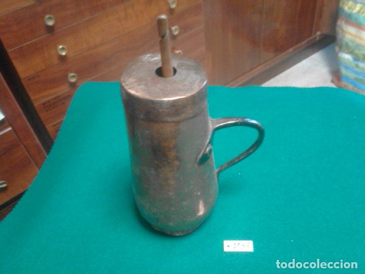 Antig&uuml;edades: ANTIGUA CHOCOLATERA DE COBRE - Foto 2