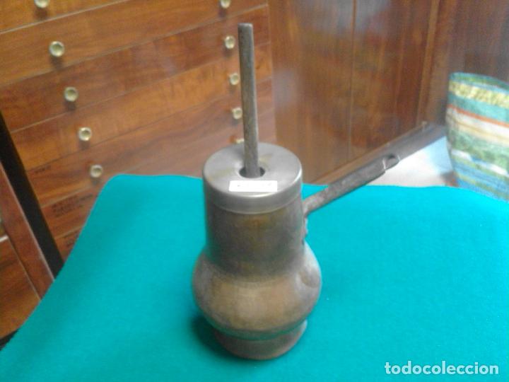 Antig&uuml;edades: ANTIGUA CHOCOLATERA DE COBRE - Foto 1