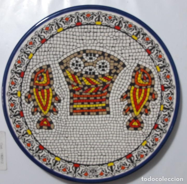 Antig&uuml;edades: PLATO CERAMICA, PECES Y RED - Foto 1