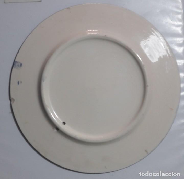 Antig&uuml;edades: PLATO CERAMICA, PECES Y RED - Foto 2