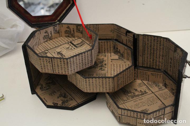 Antig&uuml;edades: caja joyero chino - Foto 4