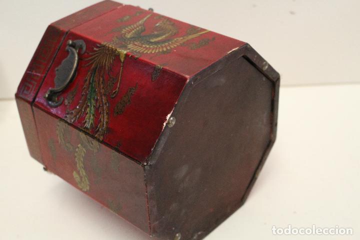 Antig&uuml;edades: caja joyero chino - Foto 5