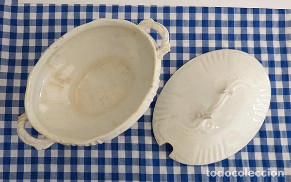 Antig&uuml;edades: Sopera de porcelana Pickman - Foto 3