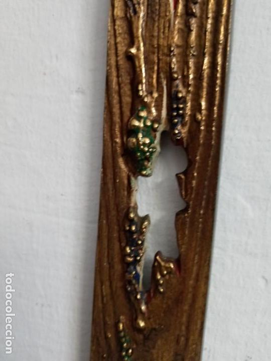 Antig&uuml;edades: Cruz de bronce calada- sello burro - Foto 11