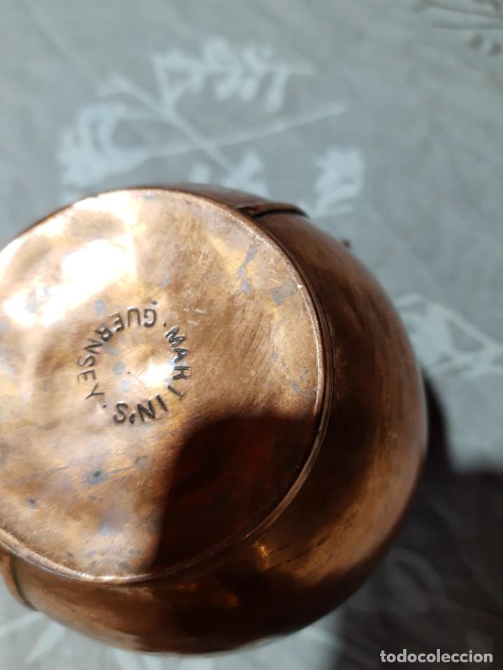 Antig&uuml;edades: PRECIOSA LECHERA INGLESA DE COBRE - Foto 7