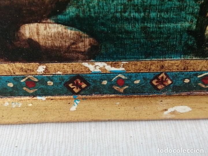 Antig&uuml;edades: Triptico policromado a&ntilde;os 60 - Foto 14