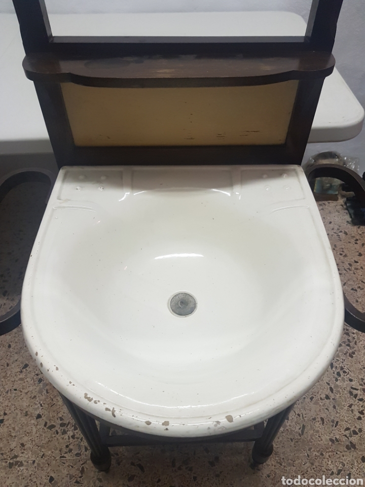 Antig&uuml;edades: Lavabo modernista antiguo - Foto 3